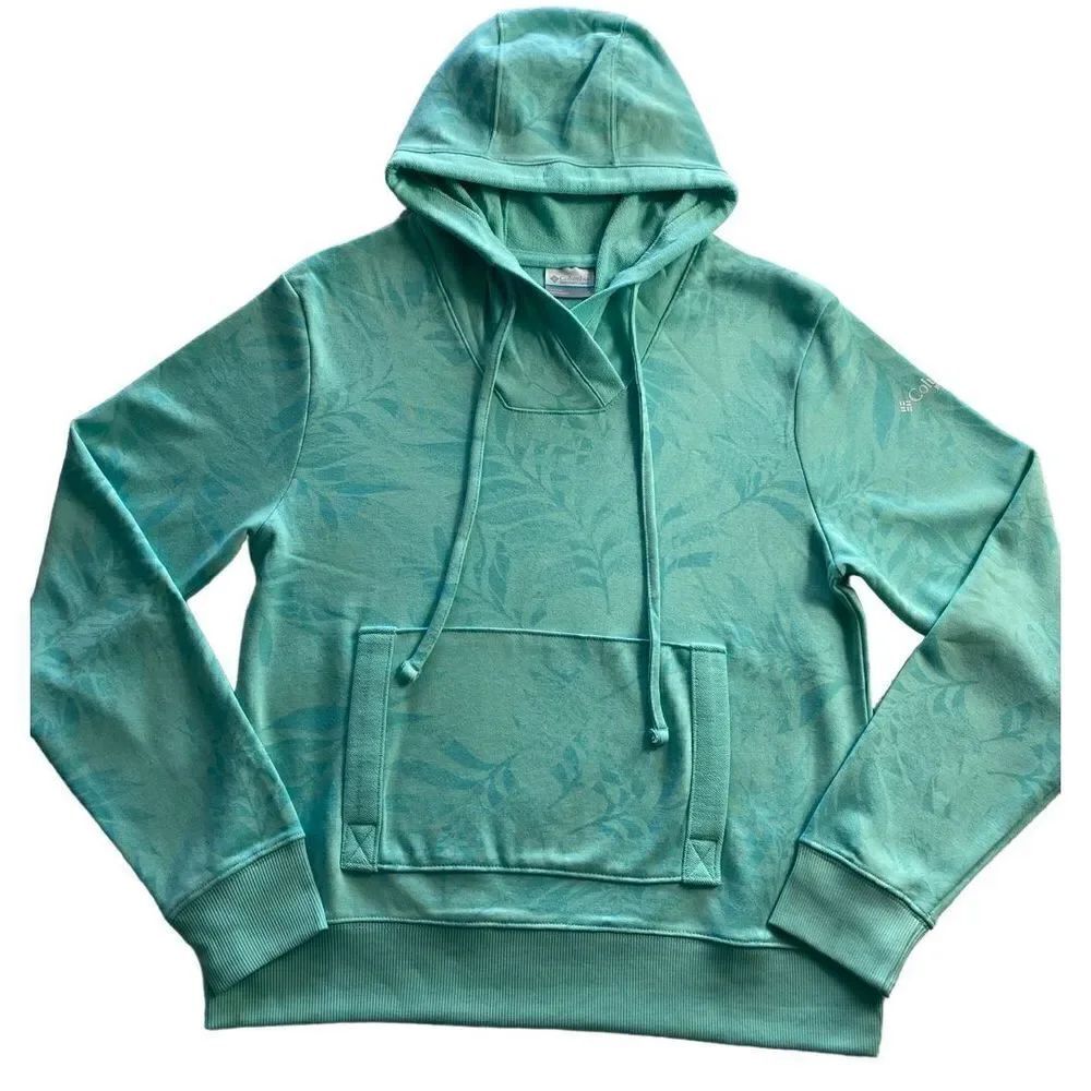 COLUMBIA Women’s SMALL PFG Slack Water French Terry Hoodie